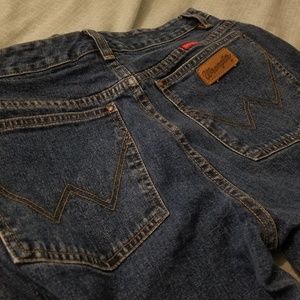 Wrangler straight leg denim jeans